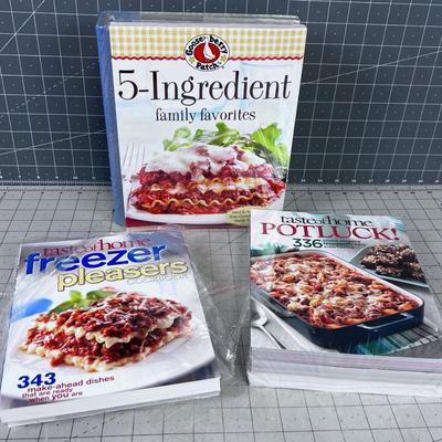Lot of NEW Cook Book like Lasagna