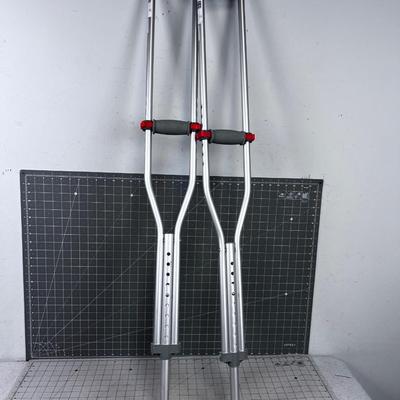 NOVA Adjustable Crutches, 300 Pound Weight Capacity