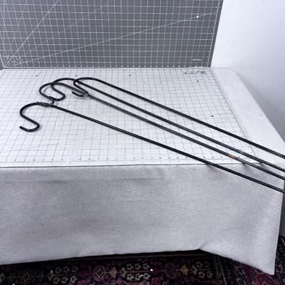 24" Staked Sheppard's Hooks (4) 