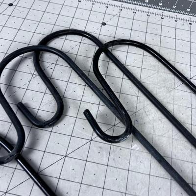 24" Staked Sheppard's Hooks (4) 