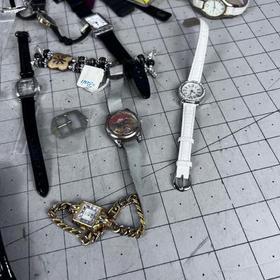 Large Lot of Mostly Ladies Watches 
