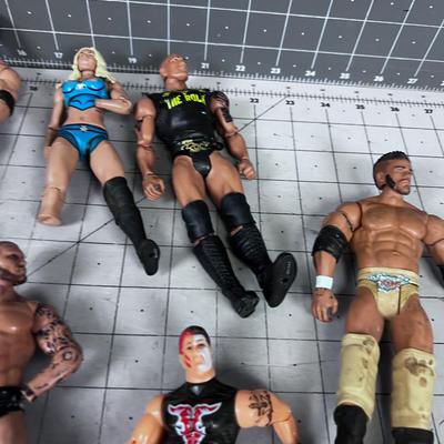 Wrestling Action Figurines 