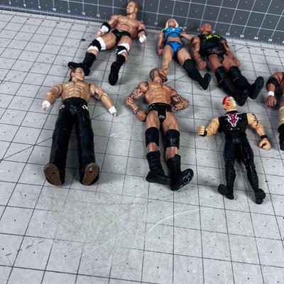 Wrestling Action Figurines 