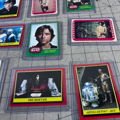 Star Wars Trading Cards (9) 