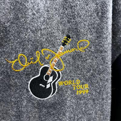NEIL DIAMOND Letterman Jacket from 1999 World Tour (COOL!) 