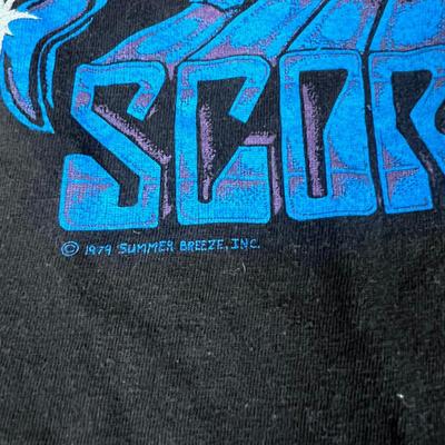 1979 SCORPIONS Concert T-Shirt Single Stitch