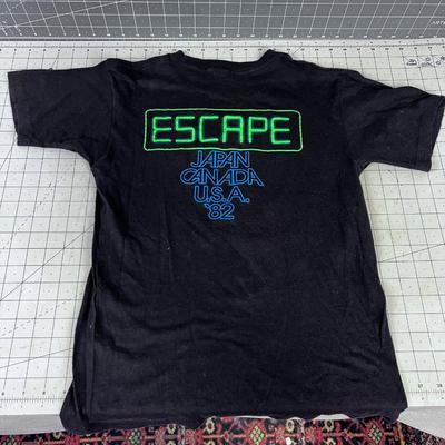 1982 JOURNEY T-Shirt ESCAPE Album 