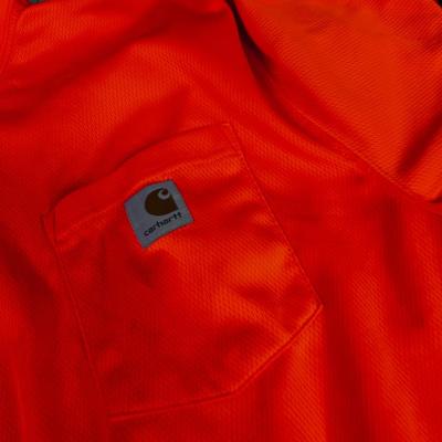 Cabela's Long Sleeve And Carhart Short ORANGE