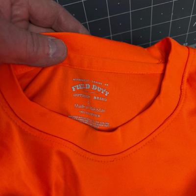 Cabela's Long Sleeve And Carhart Short ORANGE