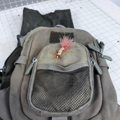 Saddle Bags and a Chest Bag 