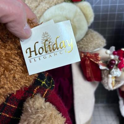 FANCY Christmas Bears  (3) 