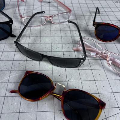 Large Lot of Sunglasses & a Few Readers