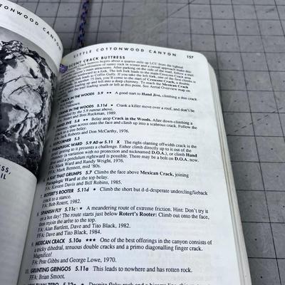 Wasatch Climbing NORTH Mountaineer Guide 1991 
