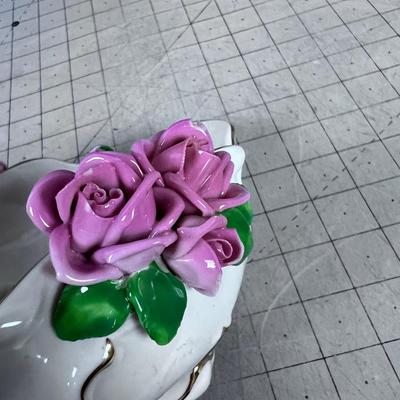 Dresden Rose Dish 