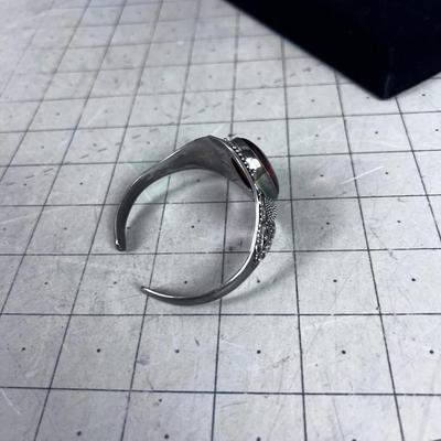 925 Silver & Amber Bracelet 