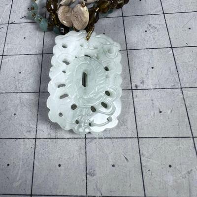 Cookie Lee Mixed beads and Faux Jade 