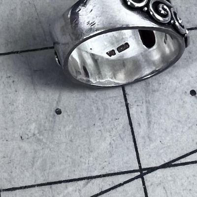 Oval Shaped Amber Ring