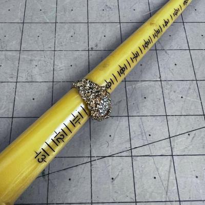 18 K HE Nugget Ring