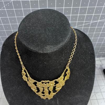 Brass Jewelry for a Wine Bottle