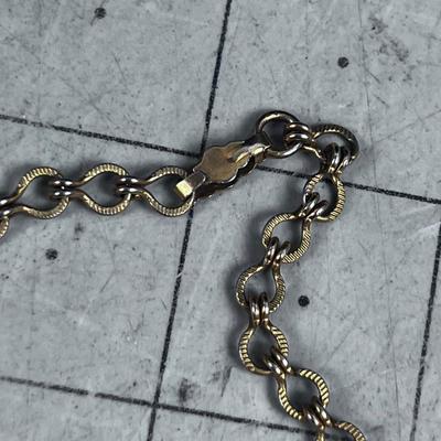 Brass Jewelry for a Wine Bottle
