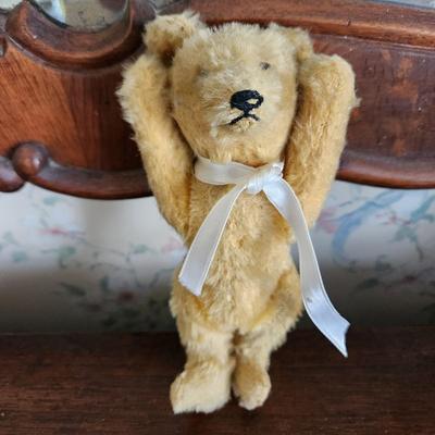 Vintage Small Jointed Articulated Teddy Bear