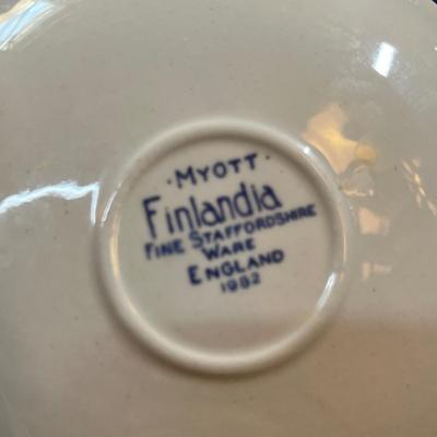 Myott Finlandia Cups & saucers
