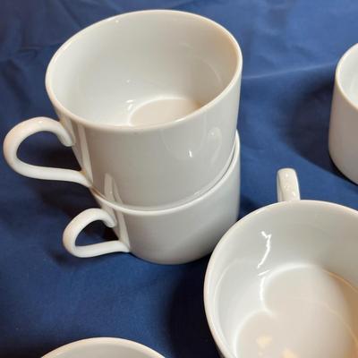 White mugs