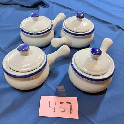 Soup crocks w/lids