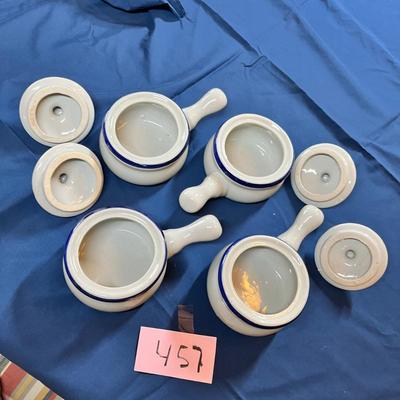 Soup crocks w/lids