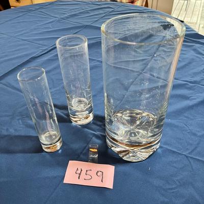 Lot of 3 vases
