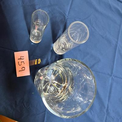 Lot of 3 vases