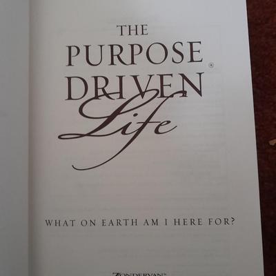 The purpose driven life - Mother Theresa - Be anxious for Nothing - religious books
