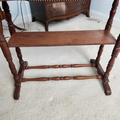 Two Tier Parlor Side Table 29x17x28