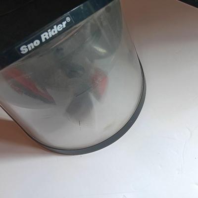 Snow guard for helmet - snow goggles and other snow mobile accessories