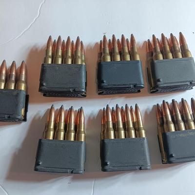 Ammunition Winchester 308 in clips 56 total