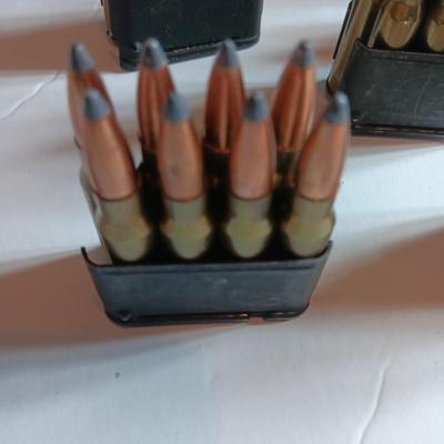 Ammunition Winchester 308 in clips 56 total