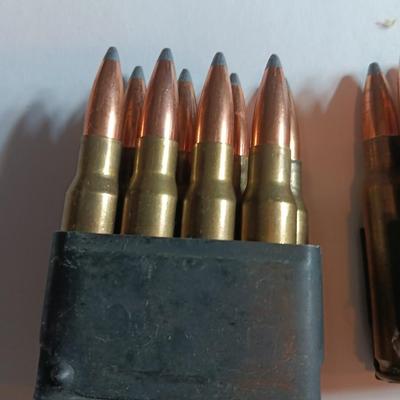 Ammunition Winchester 308 in clips 56 total