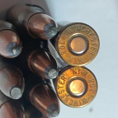 Ammunition Winchester 308 in clips 56 total