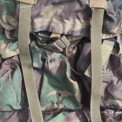 Camouflage canvas Pack / Backpack