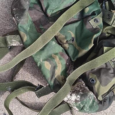 Camouflage canvas Pack / Backpack
