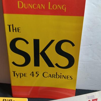 GUN BOOKS - The SKS type 45 Carbines - The SAFN -49 Battle rifle and the AK-47 Assault Rifle