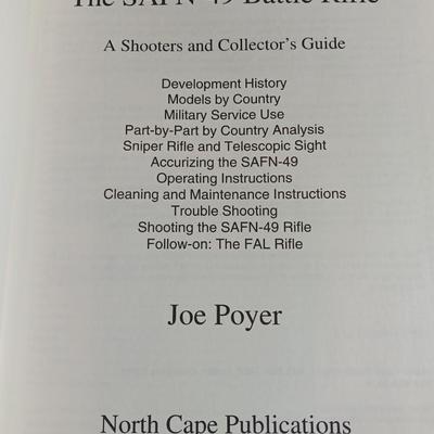 GUN BOOKS - The SKS type 45 Carbines - The SAFN -49 Battle rifle and the AK-47 Assault Rifle