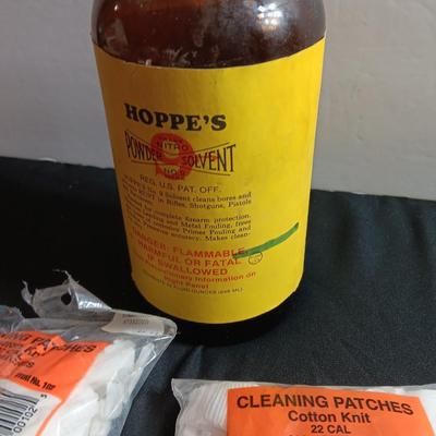 Gun cleaning items - oils - pads and more