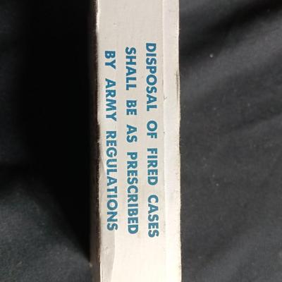 Unopened sealed - Ammunition 7.62 MM Match XM 118 20 CARTRIDGES