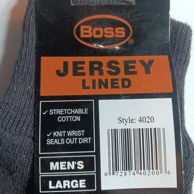 Three pairs of new Jersey Gloves Size Large