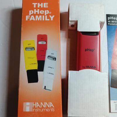 New Hanna Instruments PHep Family PH Meter