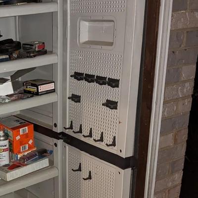 WorkForce Heavy Duty Plastic Storage Cabinet (Left)