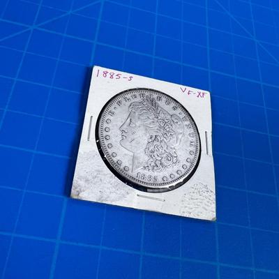 Morgan Silver Dollar 1885 "S" 