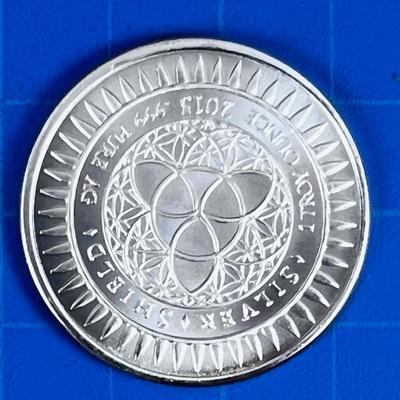 1 Troy Ounce Silver .999 Bullion 2015 Silver Shield
