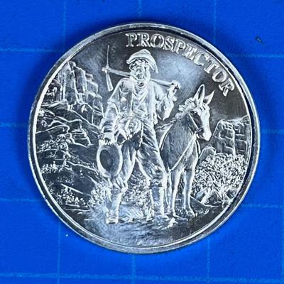 1 Troy Ounce Silver .999 Bullion Prospector